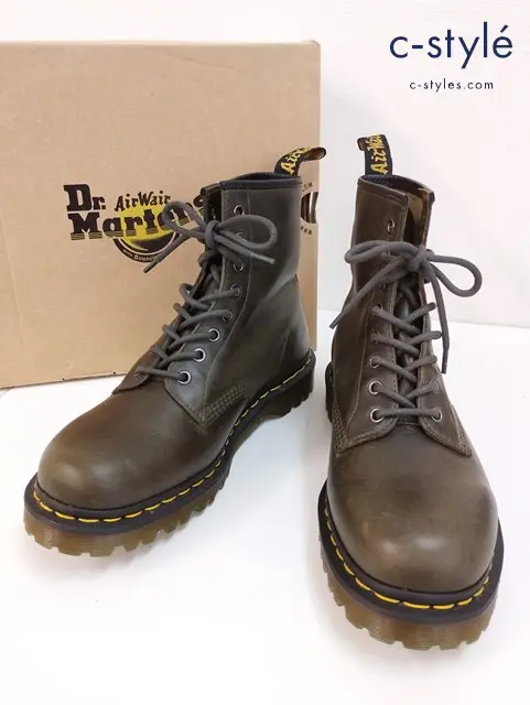 Dr.Martens ドクターマーチン 8ホールブーツ UK10 ダークトープ 1460 23167302 ORLEANS