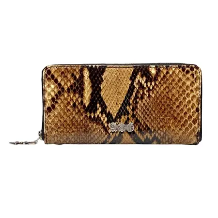 A&G(エーアンドジー) 財布 PYTHON ROUND ZIPPER WALLET / LOGO