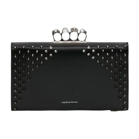 Alexander McQueen(アレキサンダーマックイーン) バッグ スカル フォーリング ポーチ クラッチバッグ