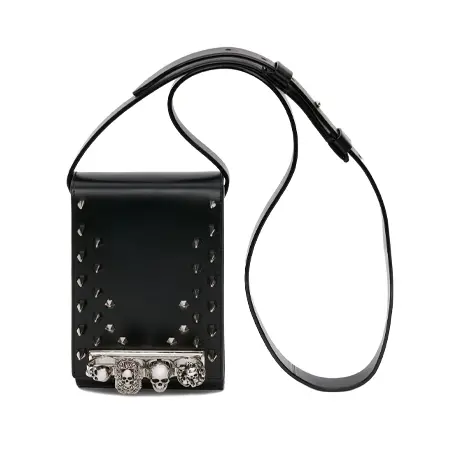 Alexander McQueen(アレキサンダーマックイーン) バッグ スカル フォーリング スモール メッセンジャーバッグ