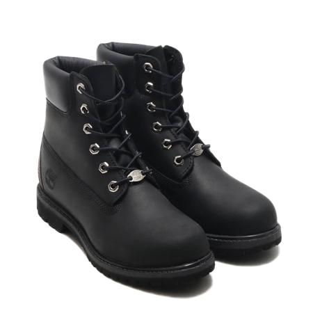 atmos×Timberland(アトモス×ティンバーランド) Custom 6inch Boot BLACK SMOOTH/DARK GRAY SMOOTH