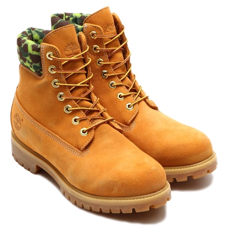 atmos×Timberland(アトモス×ティンバーランド) PREMIUM WATERPROOF BOOT WHEAT CAMO