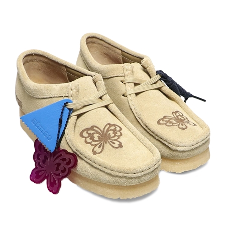 atmos(アトモス)×Clarks(クラークス)×アナスイ スニーカー ワラビー