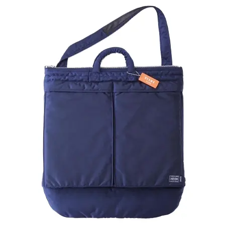 BEAMS×PORTER(ビームス×ポーター) Indigo TANKER HELMET BAG