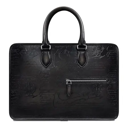 Berluti(ベルルッティ) バッグ アンジュール スモール スクリットレザー ブリーフケース