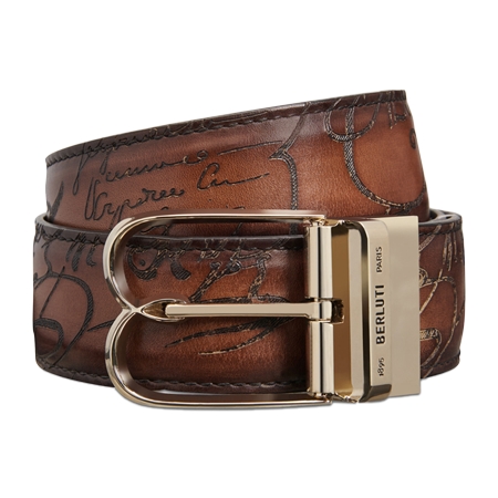 Berluti(ベルルッティ) ヴェネチア スクリットレザー 35MMベルト