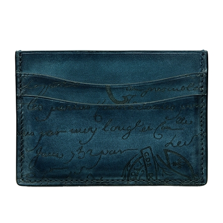 Berluti(ベルルッティ) 名刺入れ バンブー ネオ スクリットレザーカードホルダー