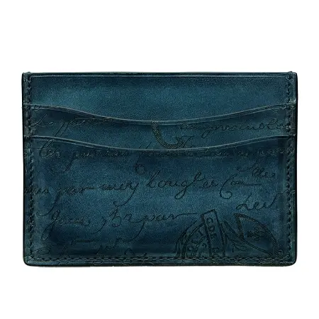 Berluti(ベルルッティ) 名刺入れ バンブー ネオ スクリットレザーカードホルダー