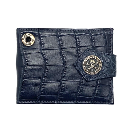 BILL WALL LEATHER(ビルウォールレザー) ウォレット Billfold w Snap Alligator
