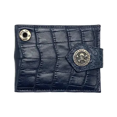 BILL WALL LEATHER(ビルウォールレザー) ウォレット Billfold w Snap Alligator