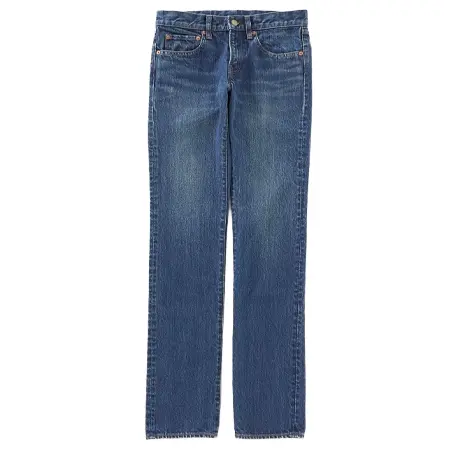 BLUE BLUE(ブルーブルー) デニム PP9 OKURA レギュラージーンズ ユーズドウォッシュ