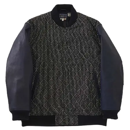 BLUE BLUE(ブルーブルー) ジャケット インディゴ ダイヤステッチサシコ アワードジャケット