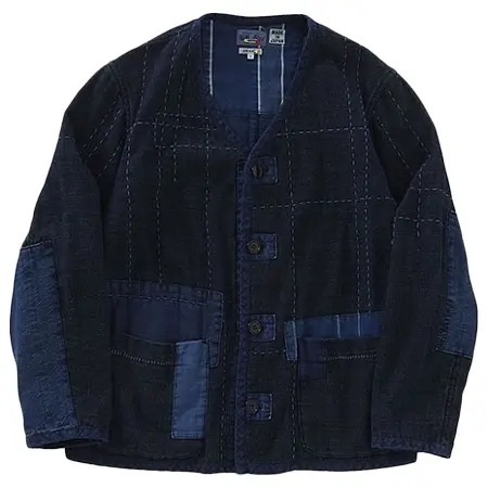 BLUE BLUE(ブルーブルー) ジャケット インディゴメッシュ ネンリンジャケット ユニセックス