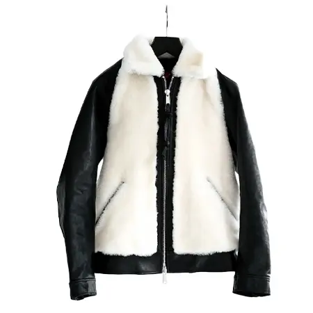 BUFFALO BOBS(バッファローボブズ) ライダース グリズリー ホースレザー ムートン シングル ライダース ジャケット