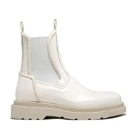 BUTTERO(ブッテロ) ブーツ チェルシーブーツ STORIA メモリーフォームパッド ホワイトレザー