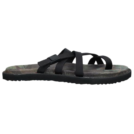 BUTTERO(ブッテロ) サンダル Men’s Black Toe Strap Sandals