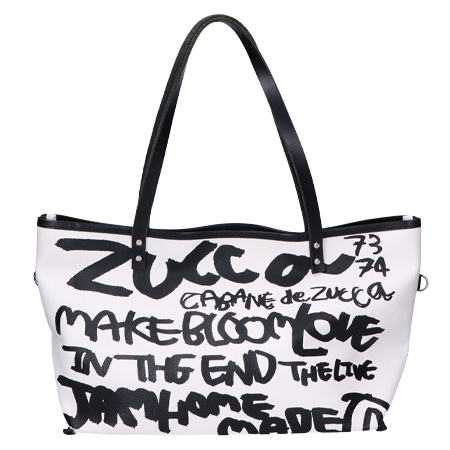 CABANE DE ZUCCA×JAM HOME MADE(カバンドズッカ×ジャムホームメイド) グラフィティ トートバッグ