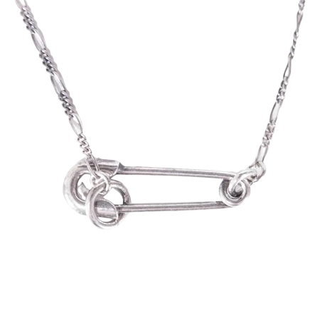 CABANE DE ZUCCA×JAM HOME MADE(カバンドズッカ×ジャムホームメイド) 安全ピン ネックレス