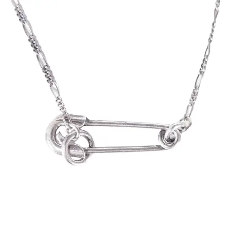 CABANE DE ZUCCA×JAM HOME MADE(カバンドズッカ×ジャムホームメイド) 安全ピン ネックレス