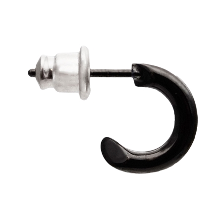 Crescent Luna(クレセントルナ) ピアス DIAGONAL PIERCE ディアゴナルピアスBK 右耳用
