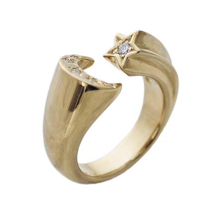 Crescent Luna(クレセントルナ) リング LUNA ESTRELLA RING TYPE A ルナエストレラリング