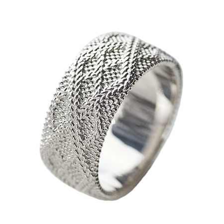 Crescent Luna(クレセントルナ) リング TEXTIL RING テキスタイルリング