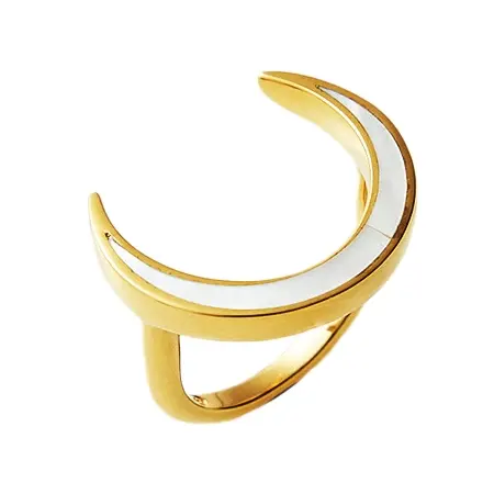 Crescent Luna(クレセントルナ) リング CONCHA LUNA RING コンチャルナリング