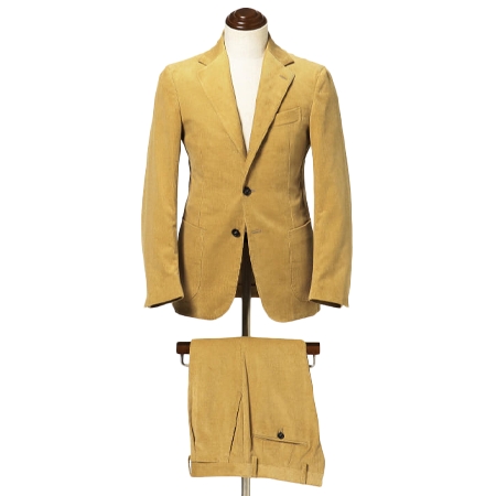 DE PETRILLO(デペトリロ)×BEAMS F(ビームスエフ) POSILLIPO コーデュロイ スーツ