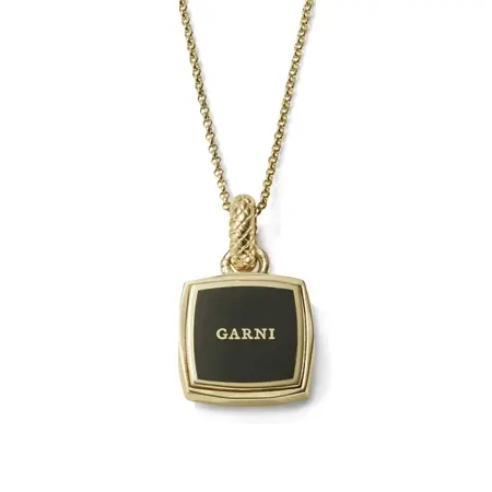 GARNI(ガルニ) ネックレス K10 Sign Square Pendant