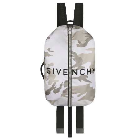 GIVENCHY(ジバンシィ) リュック・バックパック カモフラージュプリントナイロン Gジップ付き モジュール式