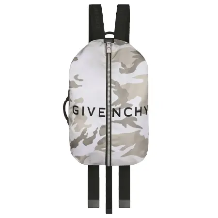 GIVENCHY(ジバンシィ) リュック・バックパック カモフラージュプリントナイロン Gジップ付き モジュール式