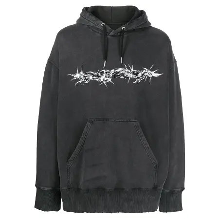 GIVENCHY(ジバンシィ) パーカー Barbed Wire プリント