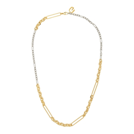 GIVENCHY(ジバンシィ) ネックレス シルバー＆ゴールド G Link Mixed ネックレス