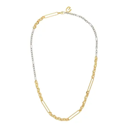 GIVENCHY(ジバンシィ) ネックレス シルバー＆ゴールド G Link Mixed ネックレス