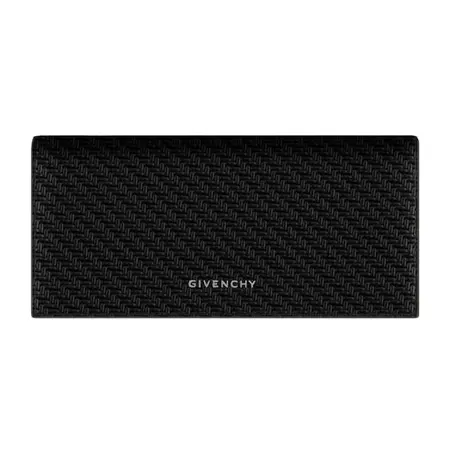 GIVENCHY(ジバンシィ) 財布 グレインレザー 4G フラップ付き ロングウォレット