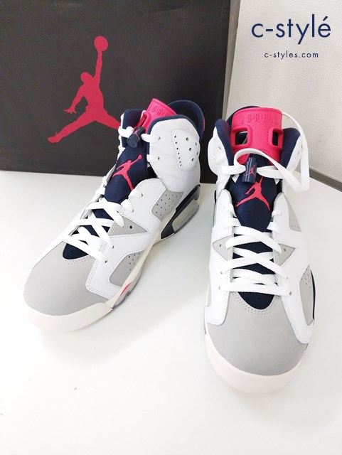 NIKE ナイキ AIR JORDAN 6 RETRO エアジョーダン6 スニーカー 27.5cm マルチカラー 384664 104