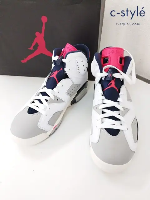 NIKE ナイキ AIR JORDAN 6 RETRO エアジョーダン6 スニーカー 27.5cm マルチカラー 384664 104