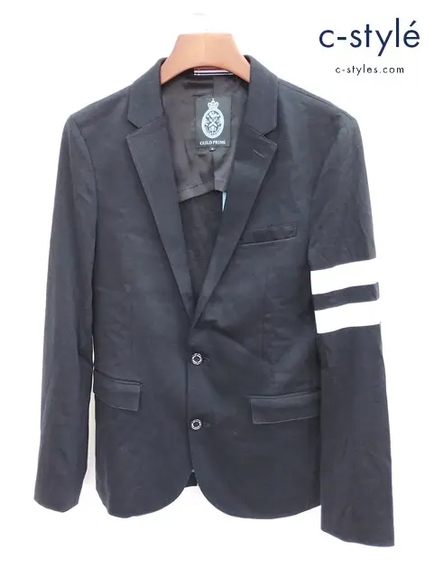 GUILD PRIME ギルドプライム テーラードジャケット M ブラック 71D27-103-09