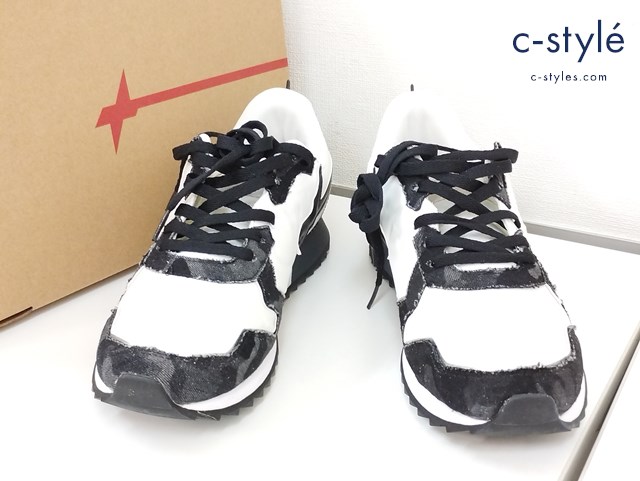 W6YZ ウィズ スニーカー JET-M. DENIM CAMOUFLAGE/NYLON 42 マルチカラー 靴 シューズ