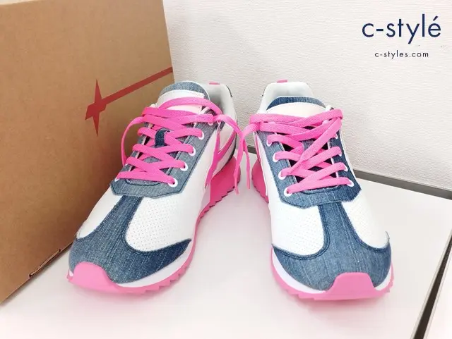 W6YZ ウィズ スニーカー FLY-M. DENIM/ECO LEATHER PERF (MINAT 42 マルチカラー 靴 シューズ