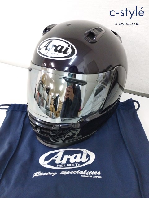 Arai アライ SNELL Rapide-IR ラパイド ヘルメット 61.62cm未満 ブラック