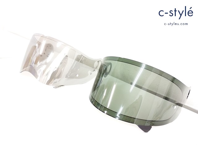 SHOEI ショウエイ ヘルメットシールド CNS-2 PINLOCK スモークミラー シルバー CPB-1V Dスモーク パーツ
