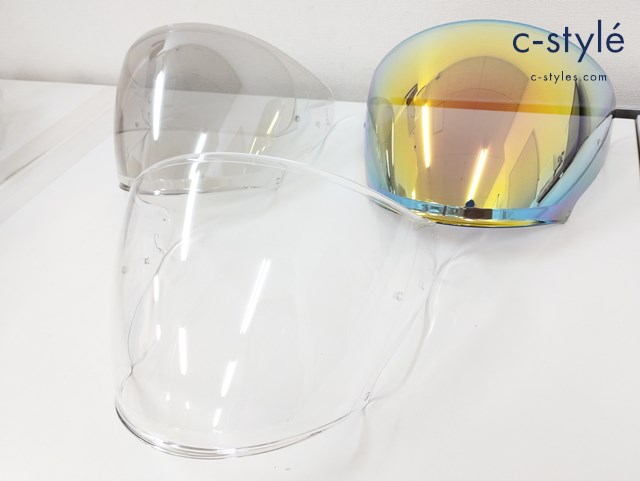 SHOEI ショウエイ ヘルメットシールド CJ-2 クリア スモーク ミラー 計3点