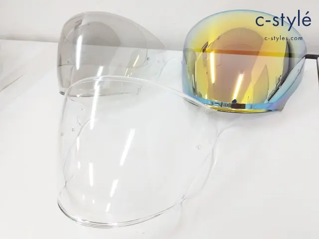 SHOEI ショウエイ ヘルメットシールド CJ-2 クリア スモーク ミラー 計3点