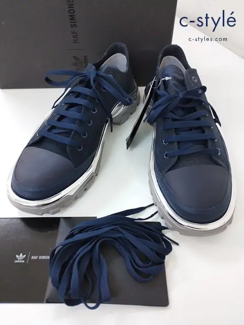 adidas アディダス × RAF SIMONS ラフシモンズ RS DETROIT RUNNER スニーカー 28cm ネイビー F34246