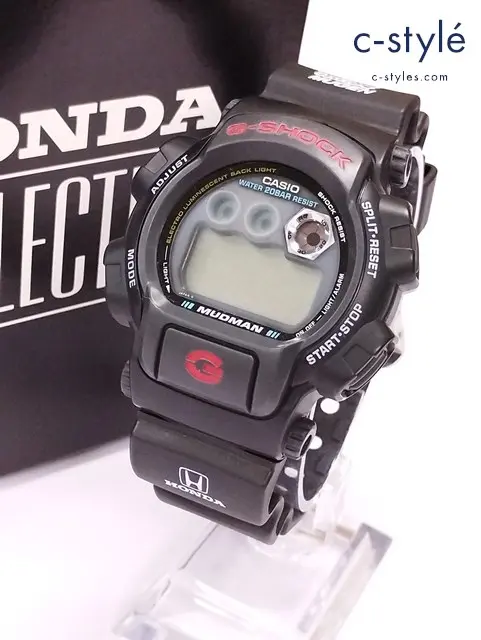 CASIO カシオ 腕時計 クォーツ ブラック G-SHOCK HONDA COLLECTION 1289 DW-8400 無限
