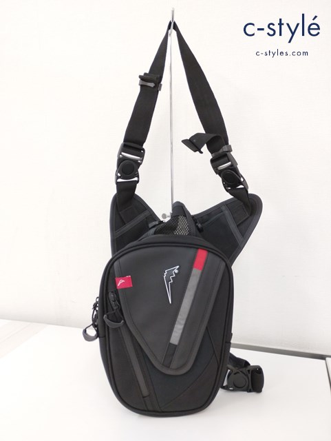 KUSHITANI クシタニ LEG BAG レッグバッグ ブラック K-3602 バイク用品