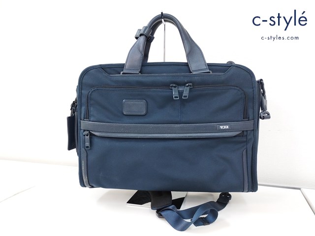 TUMI トゥミ ALPHA アルファ 3WAY ブリーフケース ネイビー 125874