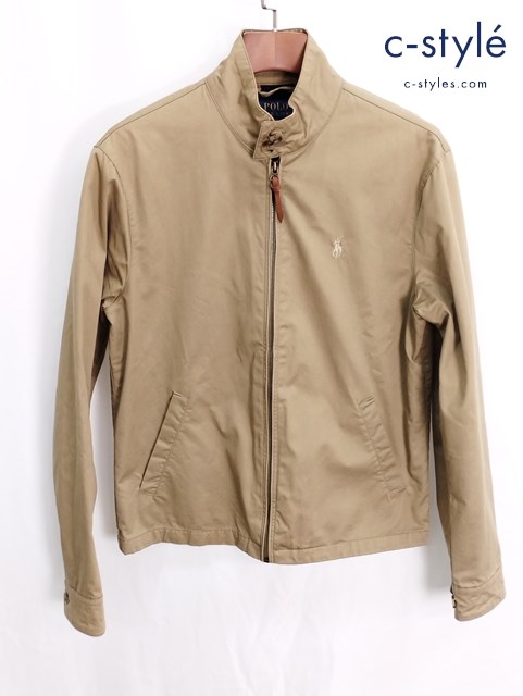 POLO RALPH LAUREN ポロラルフローレン スウィングトップ XS ベージュ ジャケット