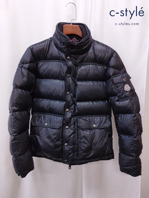 MONCLER モンクレール ダウンジャケット 1 ブラック HUBERT ジップアップ